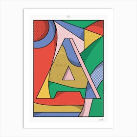 The Letter A Art Print