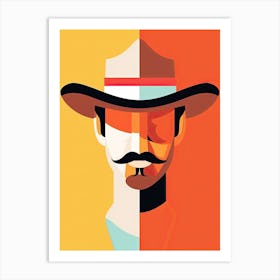 Cowboy Hat 2 Art Print