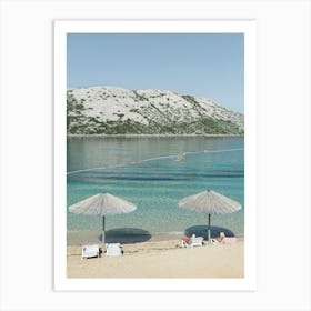 Vitamin Sea - Rab Island, Croatia Travel Photography - Beach Photograph - Summer Photographs Art Print