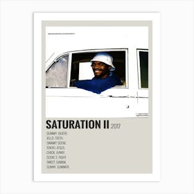 Brockhampton Saturation Ii 2017 Poster 2 Art Print