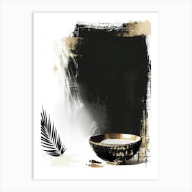 Black And Gold Canvas Print 10 Art Print