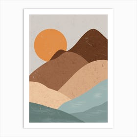 Mountain Landscape 7 Art Print