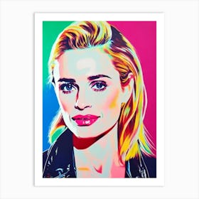 Amanda Peet Pop Movies Art Movies Art Print