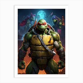 Teenage Mutant Ninja Turtles 1 Art Print