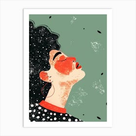 Illustration Of A Woman 26 Art Print