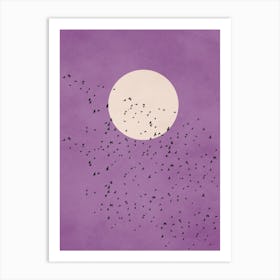 Moon in the Sky 3 Art Print