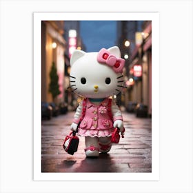 Hello Kitty 7 Art Print