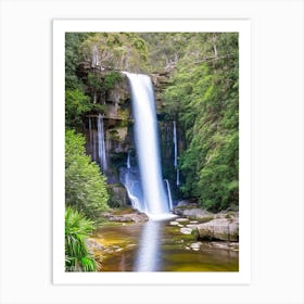 Garrawilla National Park Waterfall, Australia Majestic, Beautiful & Classic (3) Art Print