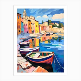 Pula Croatia 4 Fauvist Painting Art Print