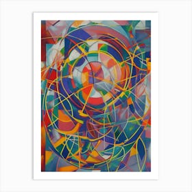 Abstract Painting 479 Art Print