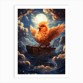 Bird In The Sky Art Print