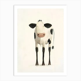 Cow illustration Art Print