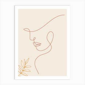 Portrait Of A Woman 8 Art Print