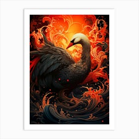 Black Swan Art Print