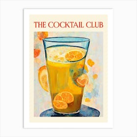 The Cocktail Club 3 Art Print