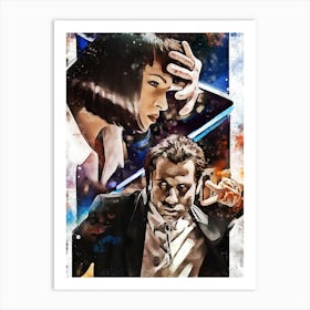 Pulp Fiction movies 4 Art Print