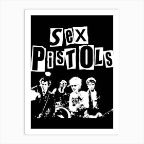 Sex Pistols band music 4 Art Print