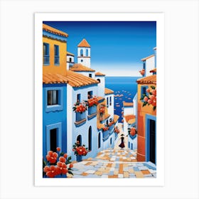 Street In Spain Art Print