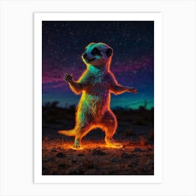 Meerkat 18 Art Print