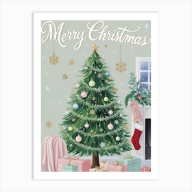 Merry Christmas 8 Art Print