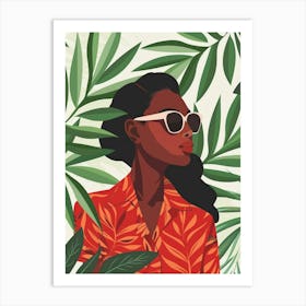 Afro-American Woman 41 Art Print