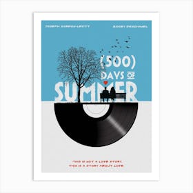 500 Days Of Summer Movie Art Print