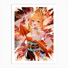 Yoimiya Genshin Impact 1 Art Print