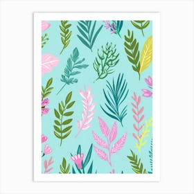 Floral Pattern 31 Art Print