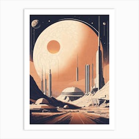 Space City Art Print