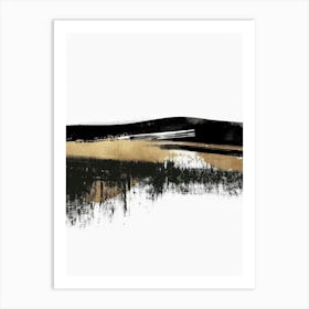 Abstract Landscape Canvas Print 1 Art Print