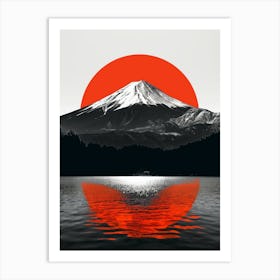 Fuji mountain Art Print