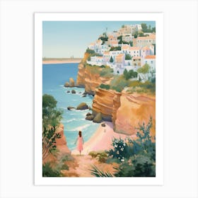 Algarve Portugal 2 Illustration Art Print