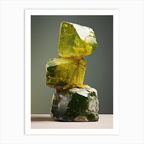 Cylindrite, Stones Art Art Print