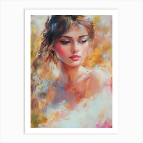 Portrait Of A Woman 5 Art Print