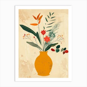 Vase Of Flowers 1 Art Print