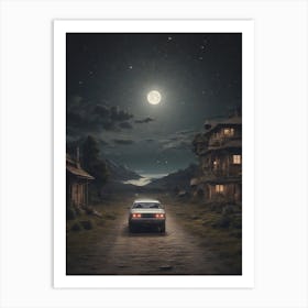 Back To The Future Art Print