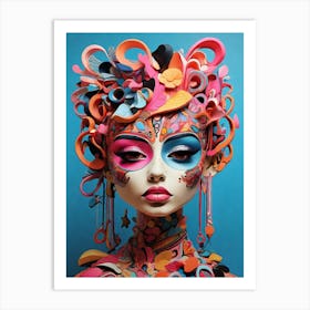 Paper Art 5 Art Print