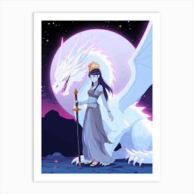 Mystical Fantasy Illustration 62 Art Print