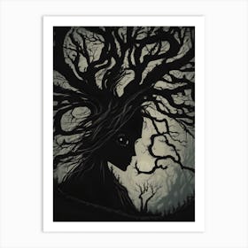 Tree Medusa Art Print