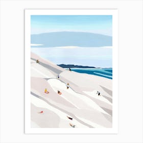 Sand Dunes Art Print