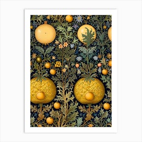 William Morris Oranges And Flowers Art Print