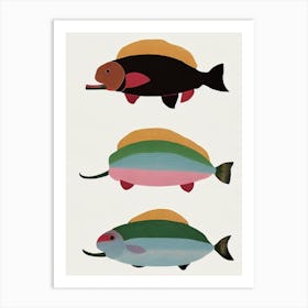 Dugong (Sea Cow) Vintage Poster Art Print
