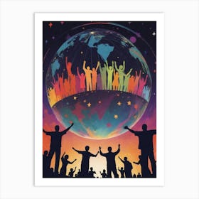 People In The World Art Print