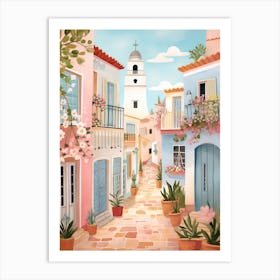 Faro Portugal 1 Illustration Art Print