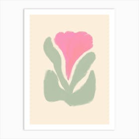 Pink Flower 1 Art Print