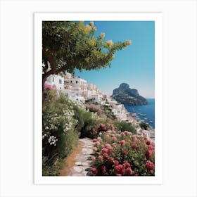 Enchanting Capri, Italy, Summer Vintage Photography Art Print