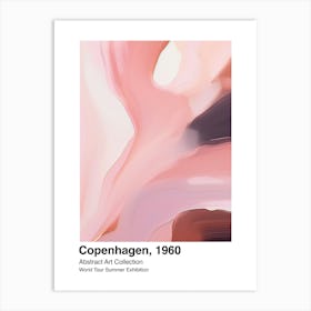 World Tour Exhibition, Abstract Art, Copenhagen, 1960 10 Art Print