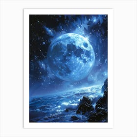 Full Moon 5 Art Print