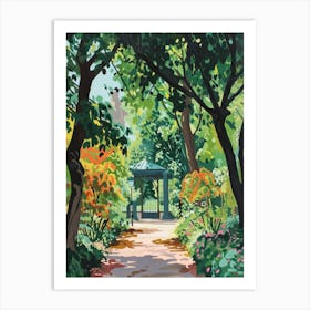 Greenwich Park London Parks Garden 3 Painting Art Print