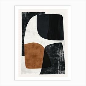 Mbabane Stone Park Bauhaus Minimalist Art Print